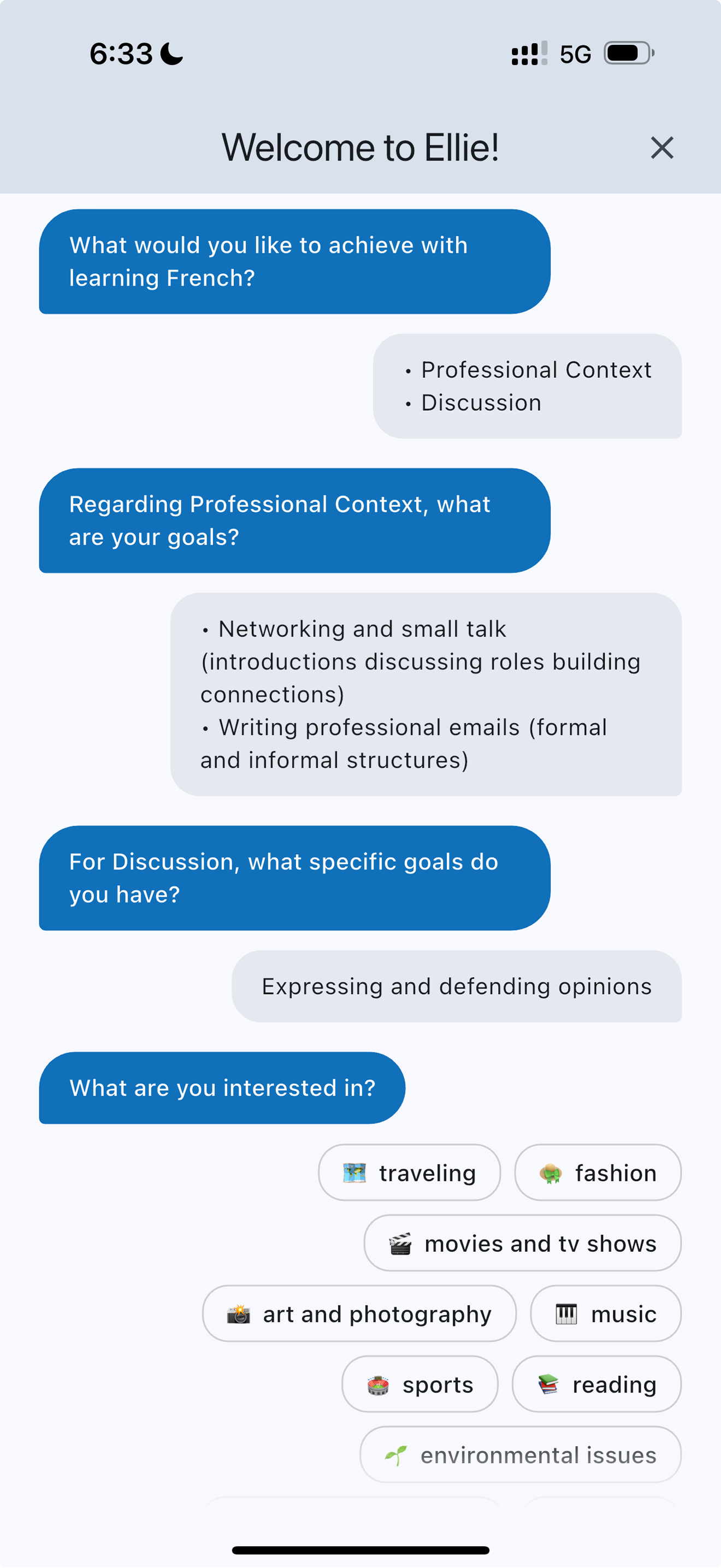 Onboarding screenshot