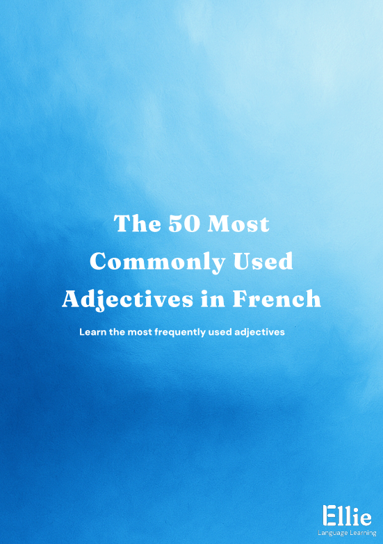 The 50 Most Commonly Used Adjectives in French preview