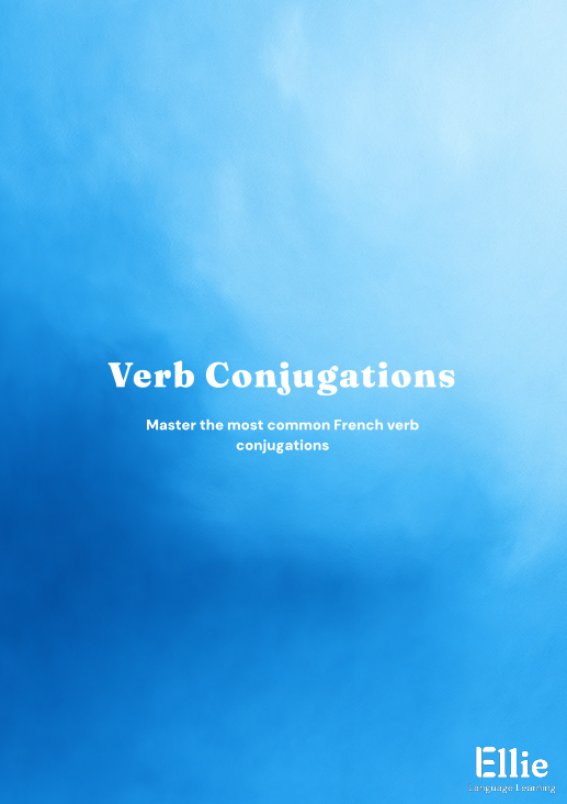 Verb conjugation - regular verbs - simple tenses (present, past & future) preview