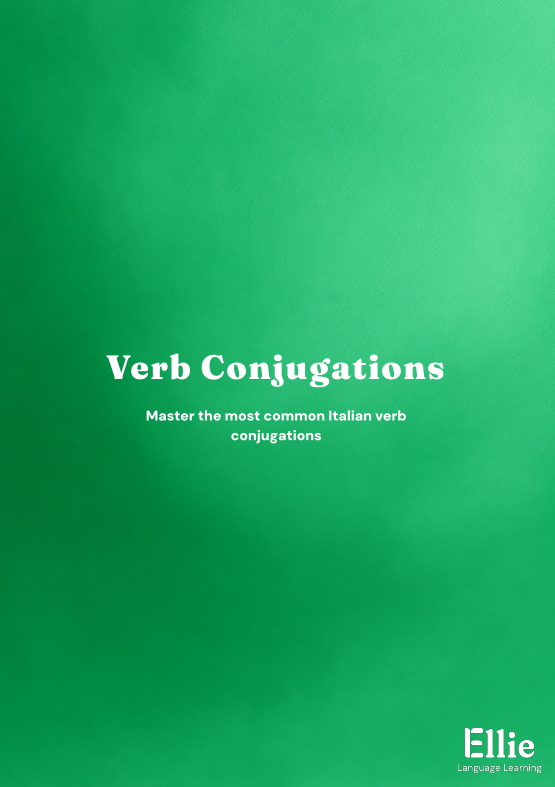 Verb conjugation - regular verbs - simple tenses (present, past & future) preview