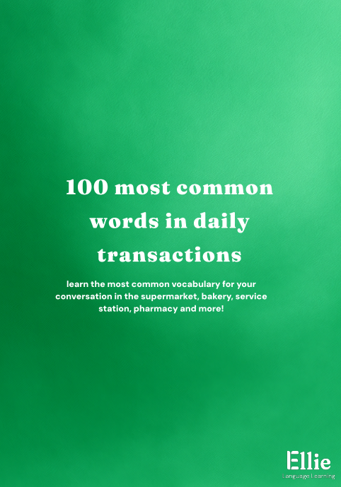 100 most common words in daily transactions preview