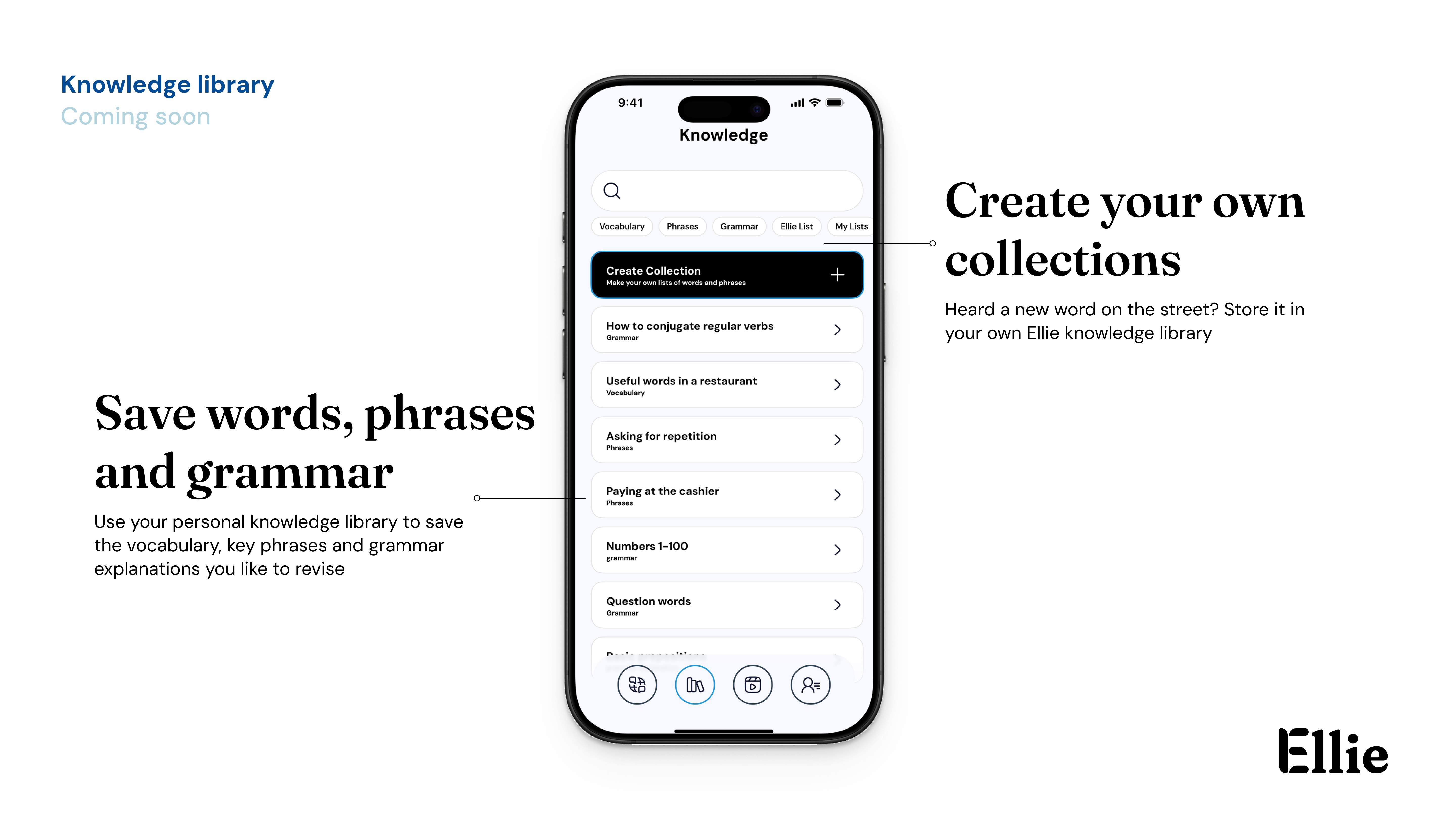 Create Your Own Collections in Knowledge Library
